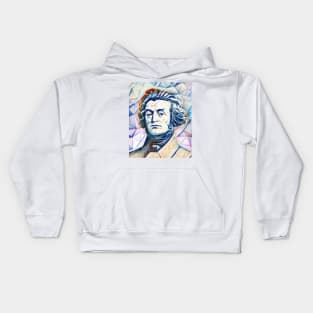 Adam Mickiewicz Portrait | Adam Mickiewicz Artwork 12 Kids Hoodie